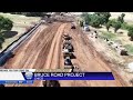 new video shows progress on bruce road project