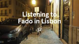 Listening to Fado in Lisbon