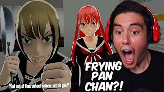 YANDERE SIMULATOR BUT THE RIVAL IS THE SCARIEST THING I'VE EVER SEEN | Free Random Games