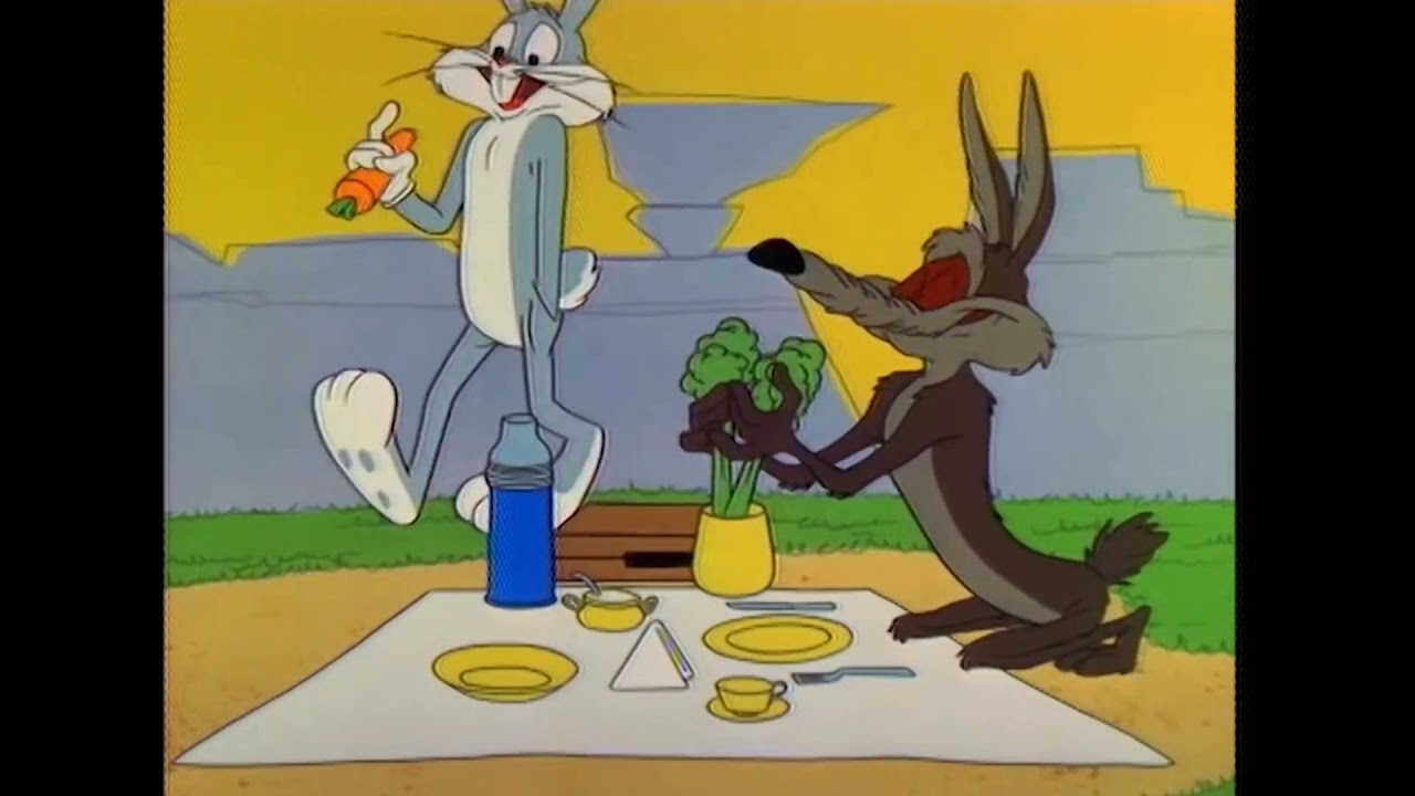 Looney Tunes Bugs Bunny VS. Wile E. Coyote Genius Classic Cartoon WB ...