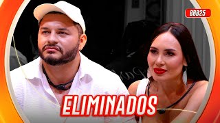 ARLEANE E MARCELO SÃO OS PRIMEIROS ELIMINADOS DO BBB 25 COM 55,95%! | BBB 25