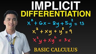 Implicit Differentiation | Basic Calculus - Differential Calculus | Product Rule & Quotient Rule