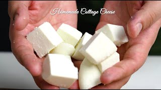 Homemade Cottage cheese | cottage cheese recipes | Paneer recipes