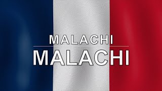 French Audio Bible - Book 39 - Malachi - MALACHI