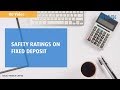 Safety Ratings on FD | Bajaj Finance Fixed Deposit