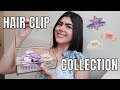 MY HAIR CLIP COLLECTION 2023! Cute + Trendy Claw Clips! | Gabriella Mortola