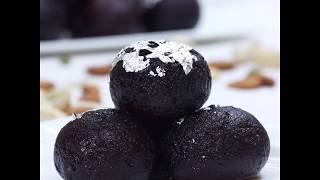 Black Gulab Jamun | Black Gulab Jamun Recipe | Homemade Black Gulab Jamun