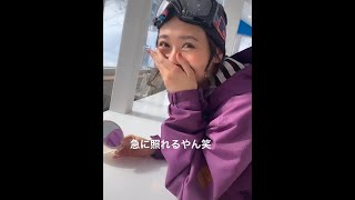 Tiktok #スノボ女子 のゲレンデマジック集 单板滑雪女子滑雪魔术系列