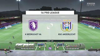 ⚽ Beerschot vs Anderlecht ⚽ | Belgian Pro League (27/12/2021) | Fifa 22