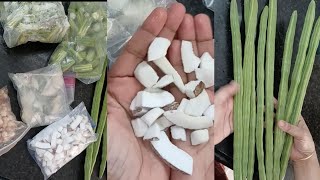 నేను కూరగాయలు ఎలానిల్వ చేసుకుంటానో ! vegetables frozen#saving vegetables