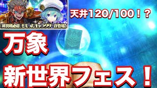 【チェンクロ】万象新世界フェス！ガチャだけ　80枠から100枠へ笑