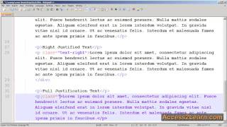 Styling Text Withing Bootstrap Version 3