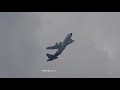 stunned spectators c 130 does short takeoff and super loop fighter pilot inverted badass plane