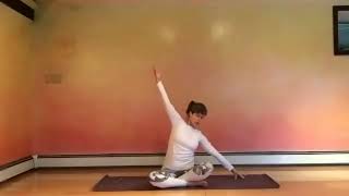 Anusara Yoga Level I Class with Chaya Spencer on Strong Back, Soft Front, Wild Heart