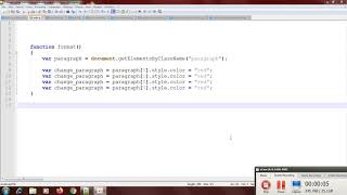 33. JAVASCRIPT TUTORIAL - inner HTML replace text