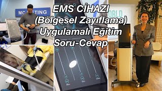 EMS Cihazı İşe Yarıyor Mu ⁉️ (Bölgesel Zayıflama) Nelere Dikkat Edilmeli, Uygulamalı Detaylı Eğitim