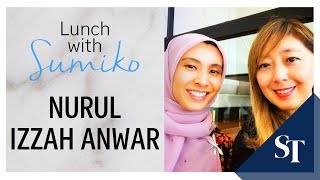 Nurul Izzah Anwar: Past year has been 'turbulent and tumultuous' | Lunch With Sumiko | ST