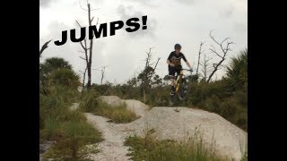 MTB JUMP LINE!!!-JONATHAN DICKINSON STATE PARK
