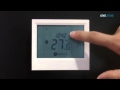 OneZone touch thermostat basic functions