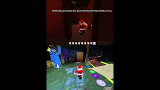 RAINBOW FRIENDS roblox santa claus cat collect battery cubes popcorn fuse music #shorts #catgamer