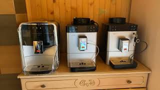 Melitta Comparison used models Barista vs Passion vs Varianza. 200-400є