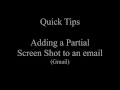 Quick Tips Insert Picture in Email using Snipping Tool