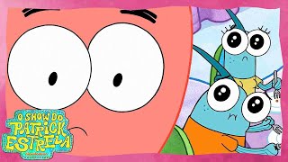 O Show do Patrick Estrela | Patrick esfomeado! | Nickelodeon | Bob Esponja em Português