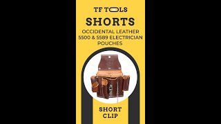 Occidental Leather 5500 \u0026 5589 electrician pouches Snapshot | TF Tools