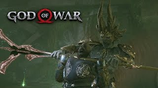 GOD OF WAR  2018 KRATOS VS Dark Elf King Svartaljofurr