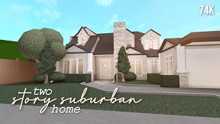 Suburban House Roblox Bloxburg
