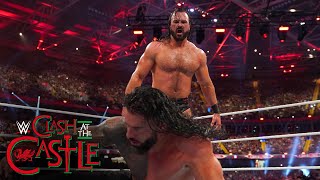 Drew McIntyre shuts up Roman Reigns: WWE Clash at the Castle 2022 (WWE Network Exclusive)