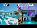 Lisa or Lena 💖 #17 luxurious houses!! 💖 pinkaliza