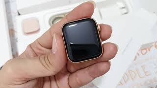 Apple Watch 4th Series 40mm lengkap 98% mulus international apple warranty