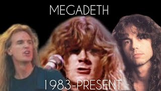 EVOLUTION OF MEGADETH 1983-PRESENT
