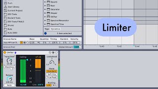 Ableton Live Tips: Limiter