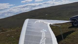 Hang gliding Moyes launch and landing Daniel Höynälä .