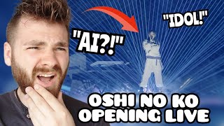 Reacting to YOASOBI "IDOL" LIVE | Oshi No Ko Opening | ANIME REACTION