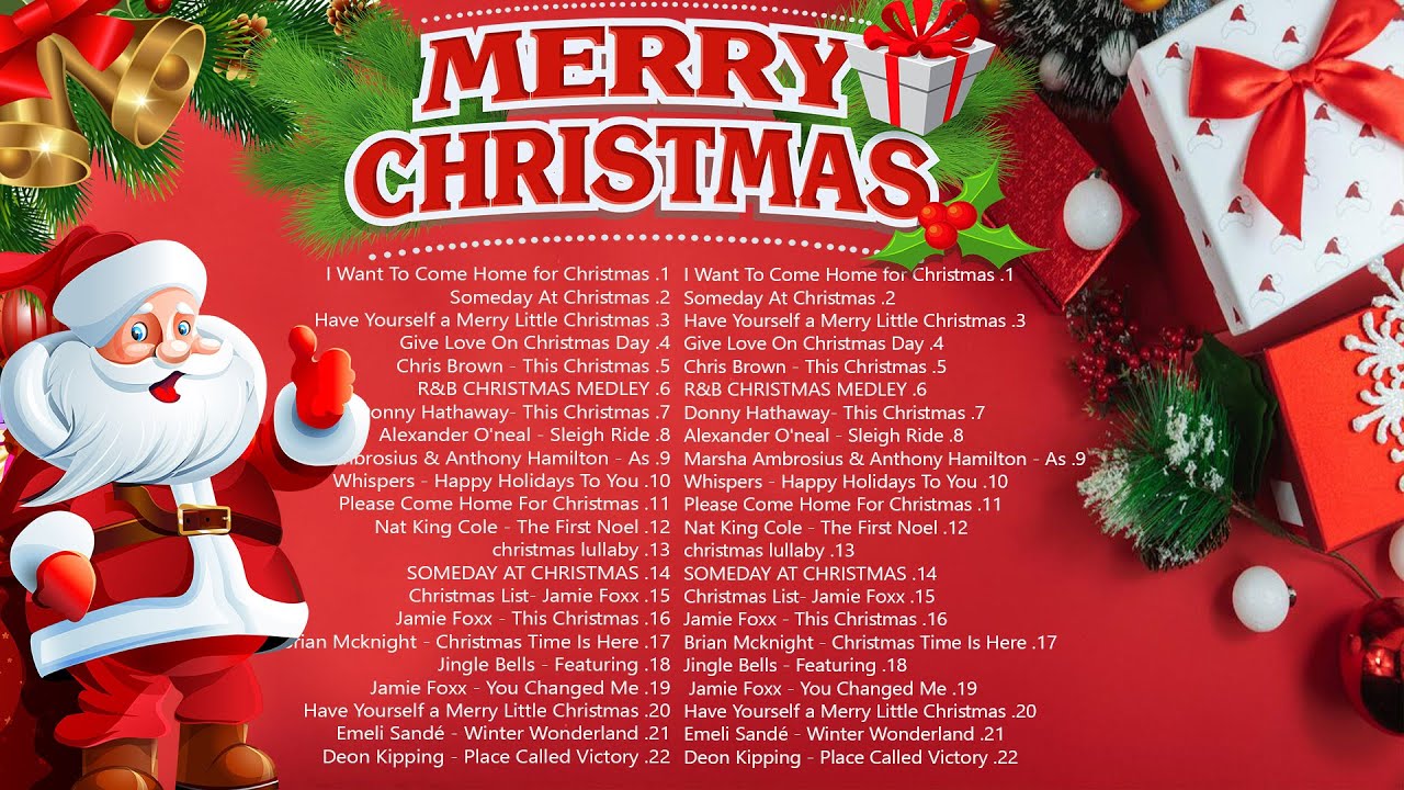 Best R&B Christmas Songs ♪ღ♫ Classic Christmas Music Playlist 2022 ♪ღ ...