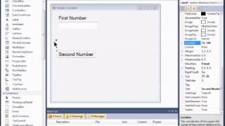 Visual Basic 2010 Express Tutorial 4 Simple Calculator Part 1 2
