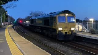 Freightliner 66506 4E52 Willesden Euroterminal to Hartlepool Pd Ports Fl 17:50 16E Lea Road 22/2/25