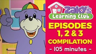 3 Episodes of Zaky's Learning Club (Compilation) - EP 1-3