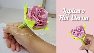Lapicero Flor Eterna 🌹paso a paso