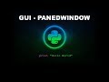 PanedWindow - Python Programming