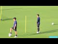 日本代表合宿！リフティング・gk練習！ロシアワールドカップ直前！