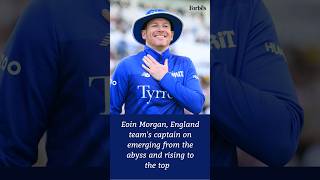 Eoin Morgan on emerging from the abyss and rising to the top