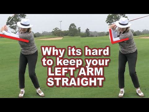 How To Keep Your Lead Arm Straight