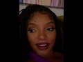 Halle Bailey talks about her unreleased song POTION and what comes next!