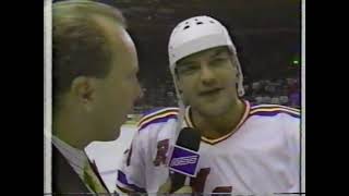 Hilarious Esa Tikkanen Interview after Stephane Matteau's Game 7, 2OT Goal