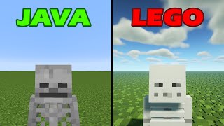 JAVA vs LEGO textures