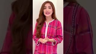 Aiza Awan from the lead cast of your favorite drama serial, Faryaad, has a message for all her fans